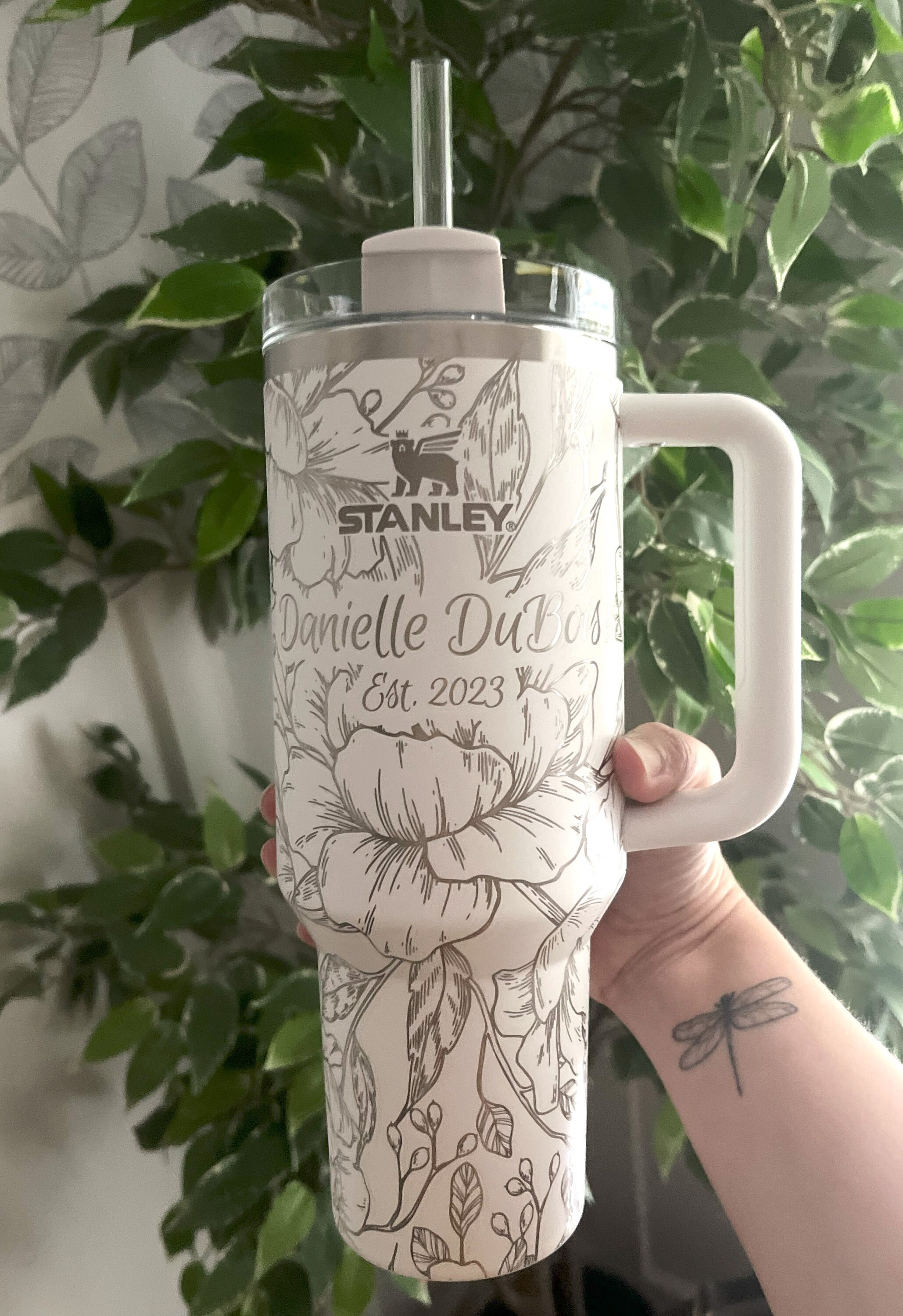 ADD-ON ONLY for40oz tumbler, name add-on for tumbler, personalization add-on