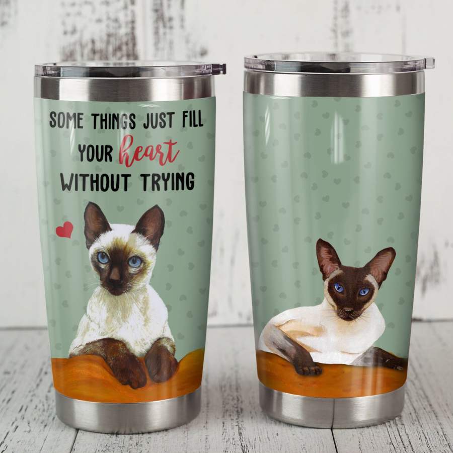 Siamese Cat Steel Tumbler MR1701 68O49