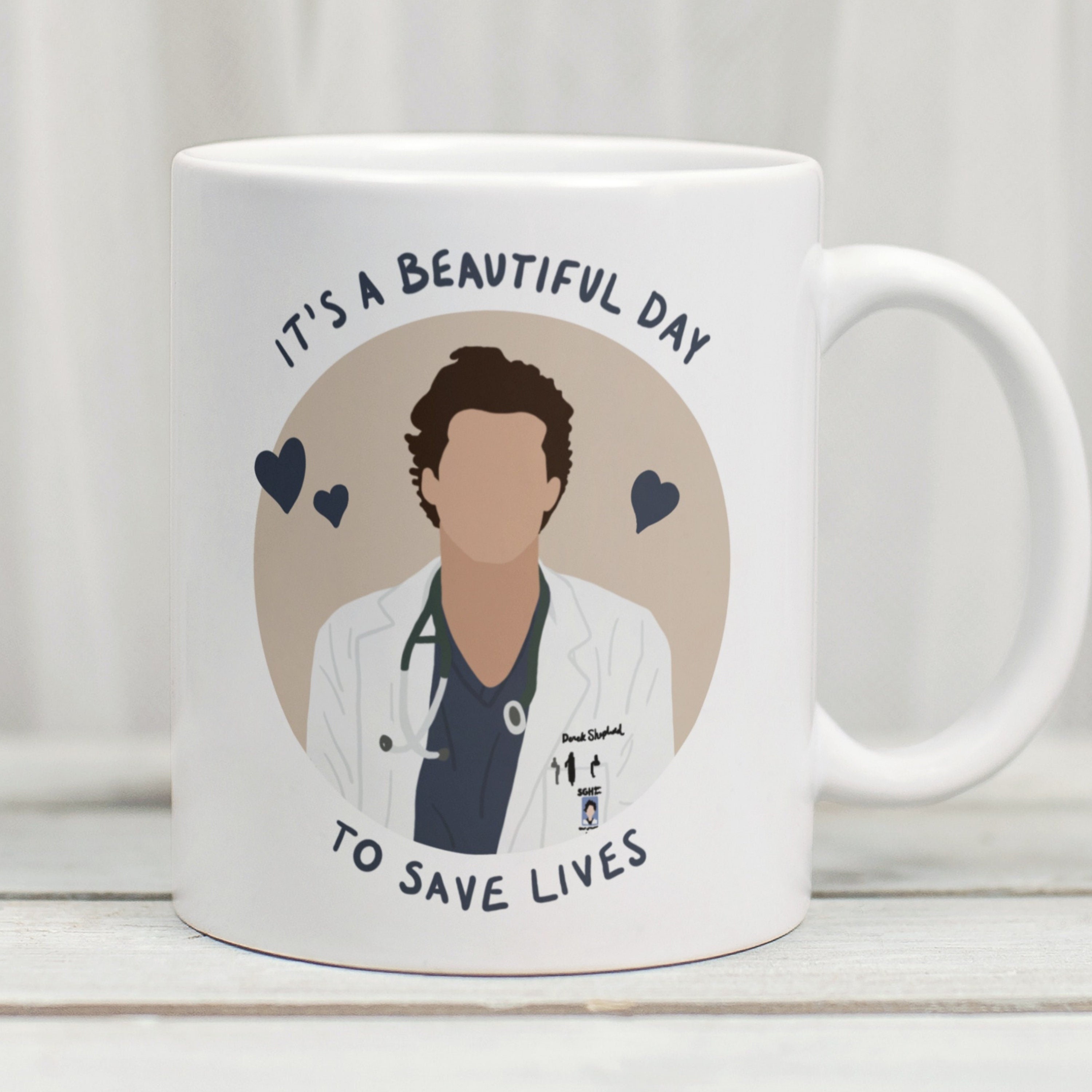 McDreamy Mug, Patrick Dempsey Gift, McDreamy Gift, Doctor Mug