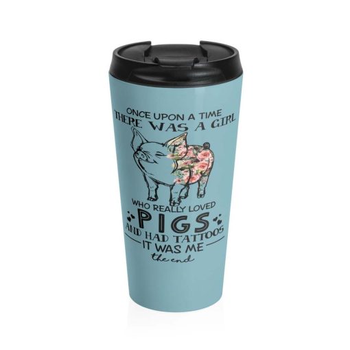 Pigs Cl15100103Mdt 16Oz 20Oz Travel Mug Vacuum Sealed Tumblers