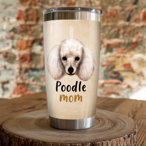 Poodle Dog Steel Tumbler, Gifts For New Moms, Christmas Gifts For Husband, Gift For Girlfriend, Gift For Grandparent, Gift For Friend