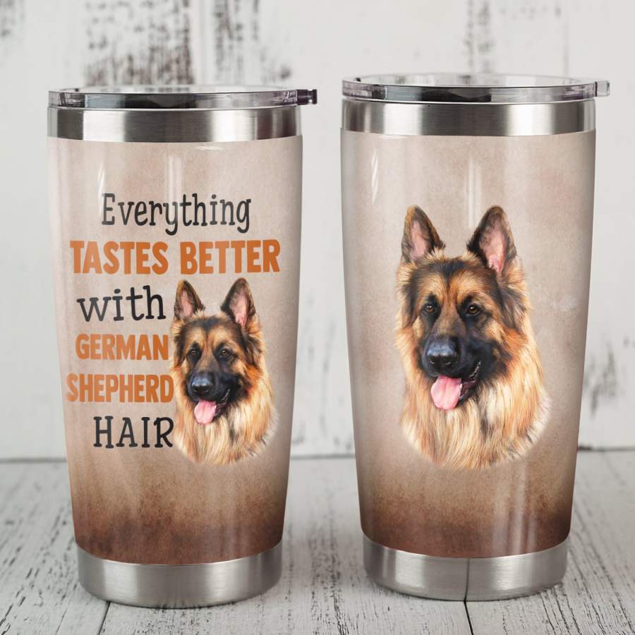 German Shepherd Dog Steel Tumbler MR0902 68O42