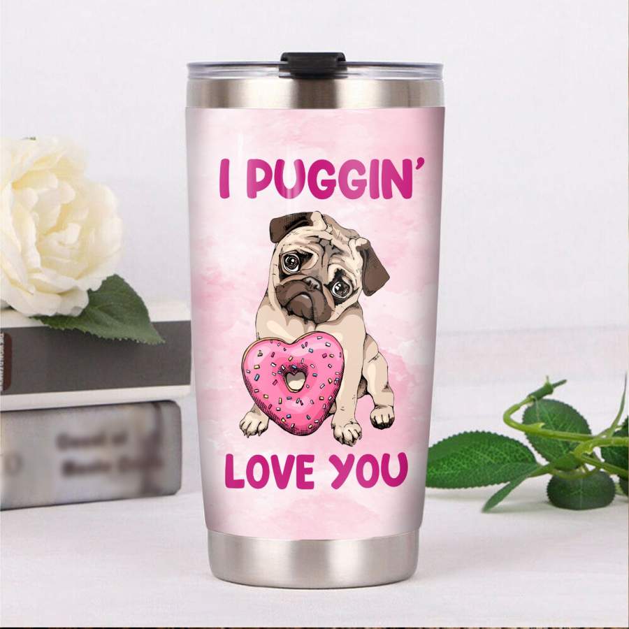 Pug Dog Steel Tumbler FB0110 73O53