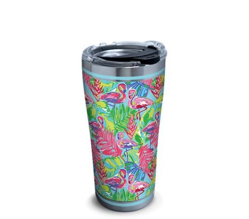 Bright Flamingo Cl15100013Mdt 16Oz 20Oz Travel Mug Vacuum Sealed Tumblers