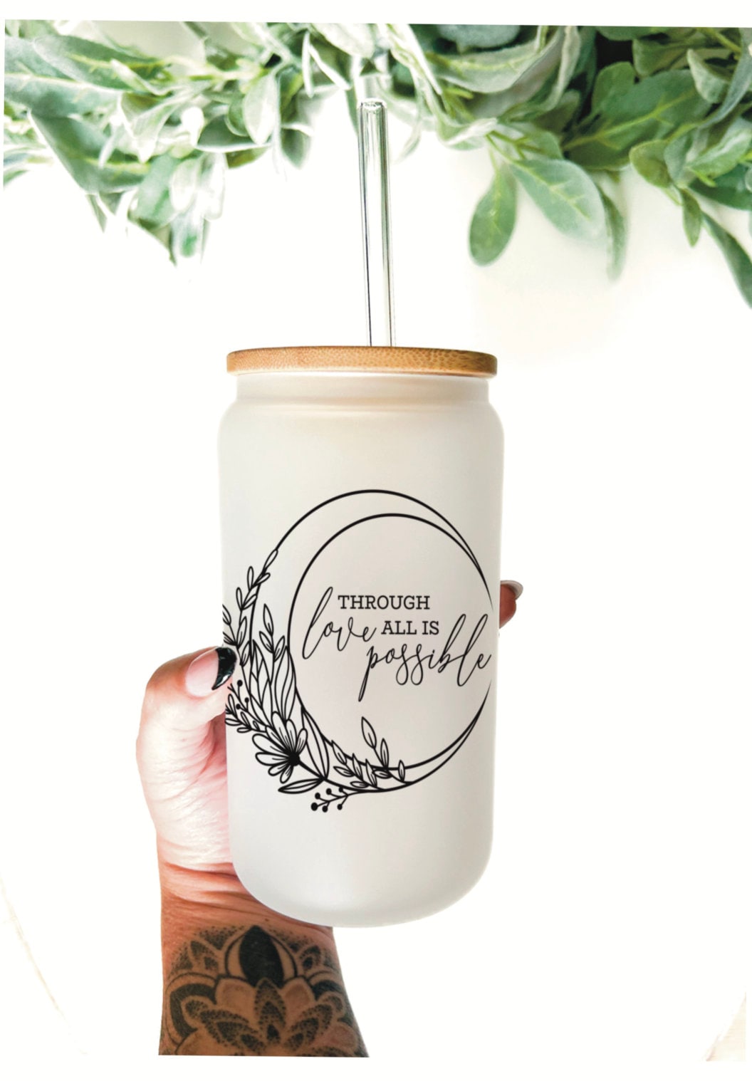 Through Love -Crescent City Tumbler/ Crescent City Tumbler/ Crescent City cup