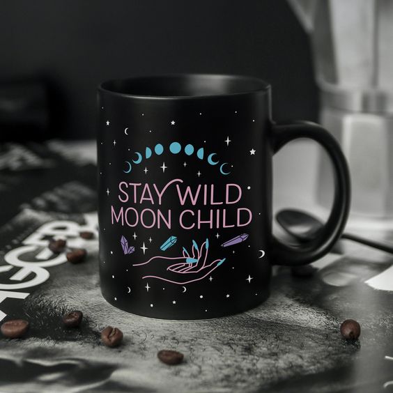 Phases, Celestial Mug, Moon Child, Witch Mug, Witch Aesthetic