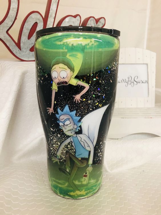 Rick and Morty Tumbler