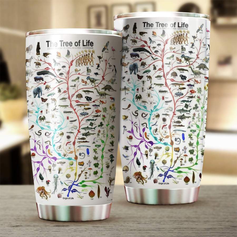 Tree Of Life Stainless Steel Tumbler