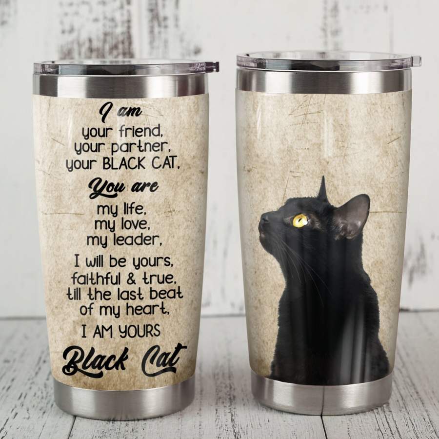 Black Cat Steel Tumbler MR1708 70O49