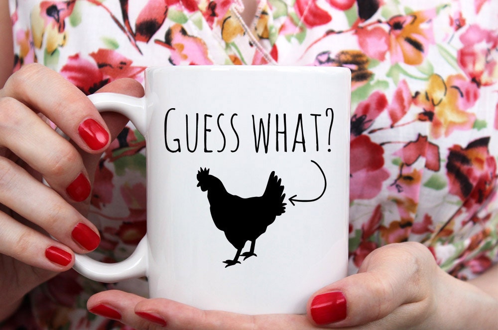 Chicken butt mug (M370)