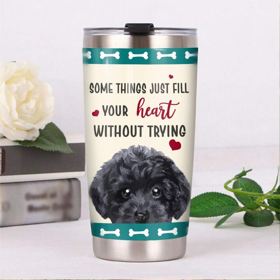 Poodle Dog Steel Tumbler FB0607 67O52