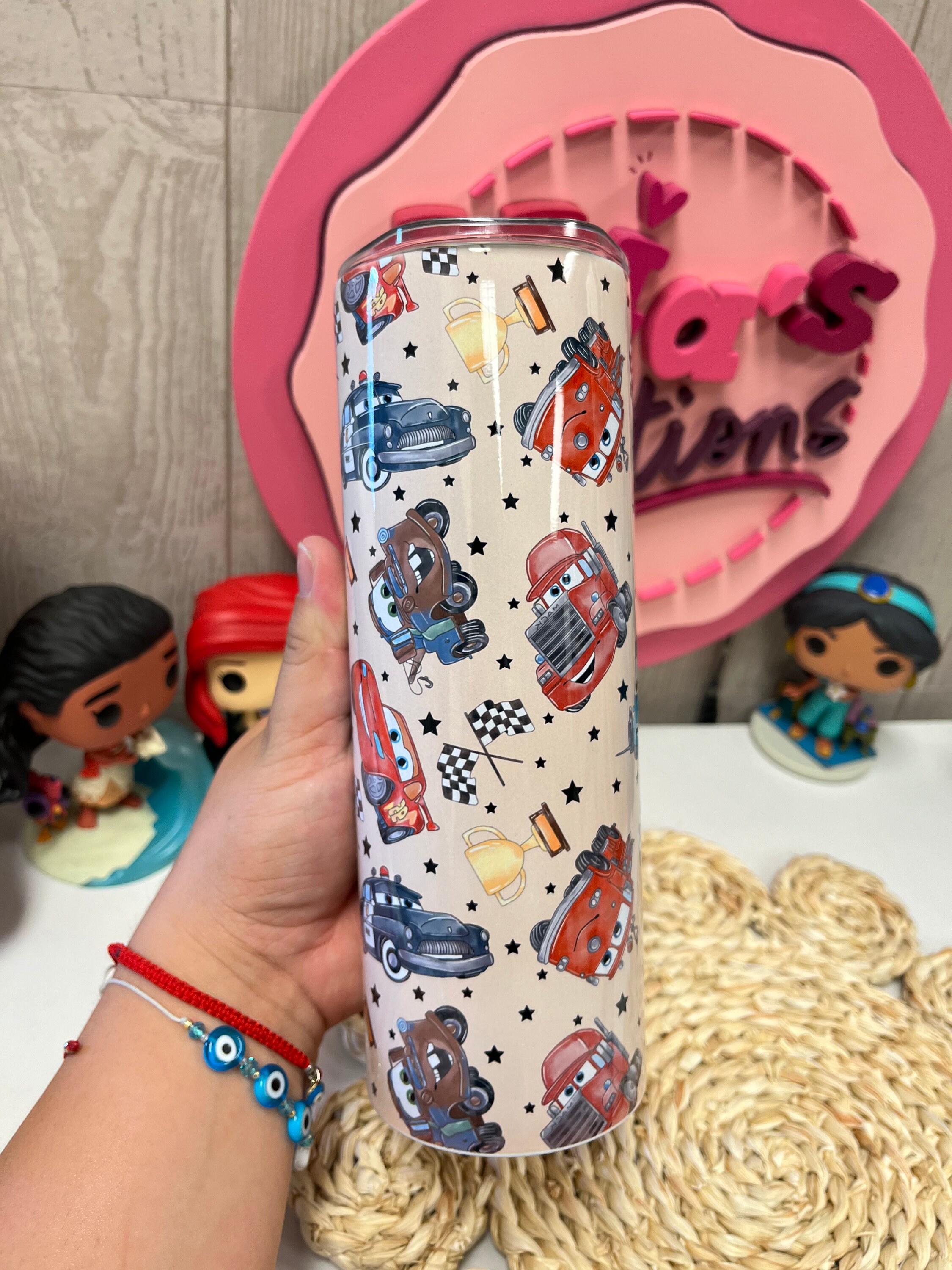 Cars custom tumbler, Cars movie tumbler, Cars custom tumbler