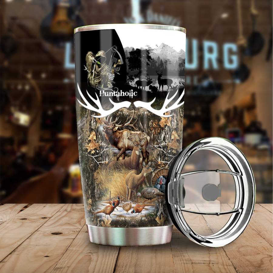 Love Camo Huntaholic Stainless Steel Tumbler