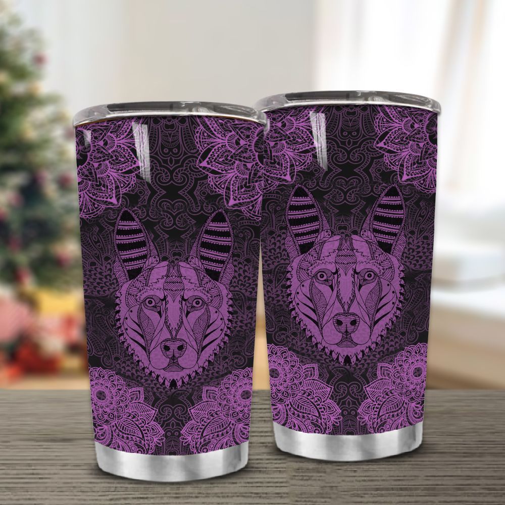 V1 German Shepherd Mandala Tumbler