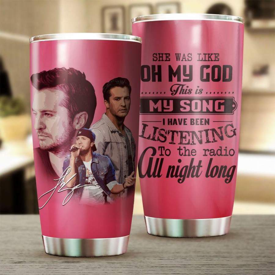 Luke Bryan Stainless Steel Tumbler Cup