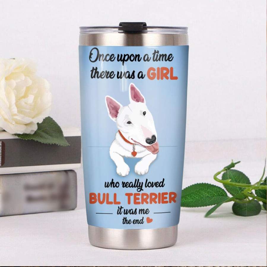 Bull Terrier Dog Steel Tumbler MR0707 70O51