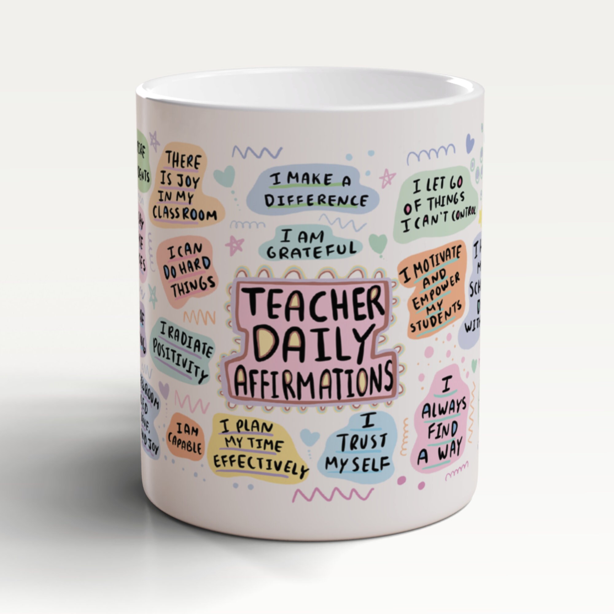 Teacher Mug, Teacher Coffee Mug, Student Teacher Gift, End Of Year Teacher Gift, Teacher Leaving Gift, Teacher End Of Year Gifts