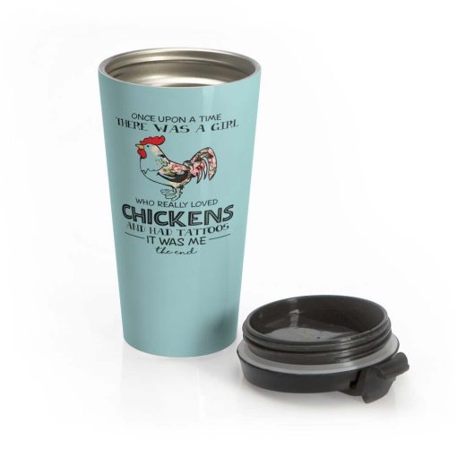 Loved Chickens And Had Tattoos Cl15100077Mdt 16Oz 20Oz Travel Mug Vacuum Sealed Tumblers, Gift For Mother, Gifts For Sister In Law