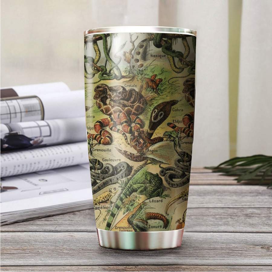 Beautiful Reptiles Stainless Steel Tumbler