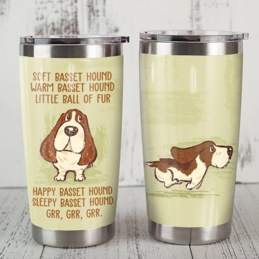 Basset Hound Dog Steel Tumbler, New Dad Gifts, Birthday Gift For Girlfriend, Dad Day Gifts, Gift Ideas For Mom, Gift For Mother, Gift For Sister