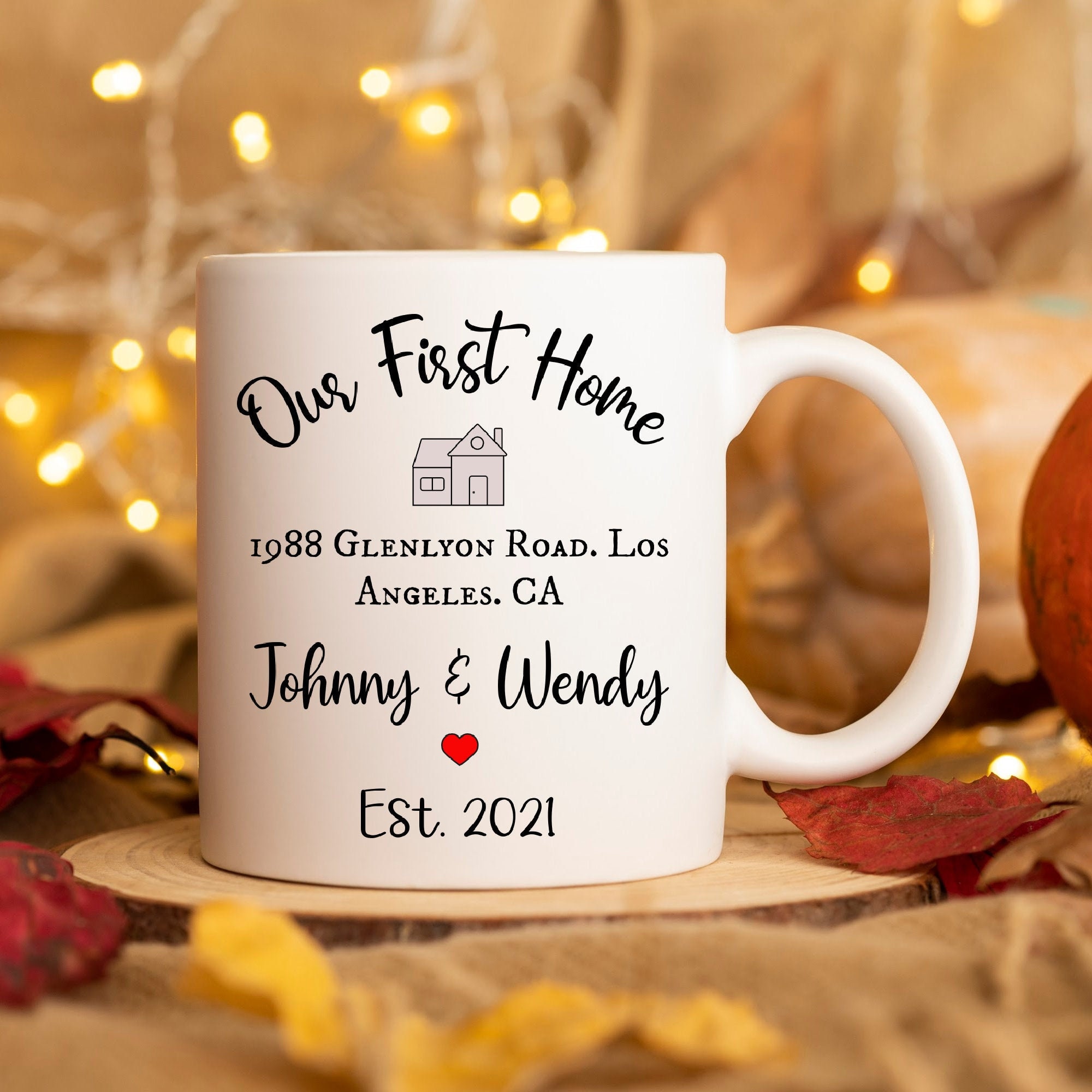 Personalized New Home Owner Mug, New Home Owner Gift, Funny Housewarming Gift, Housewarming Party Gift, Home Owner Mug