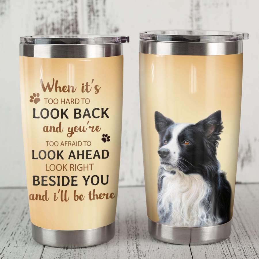 Border Collie Dog Steel Tumbler FB0504 67O52