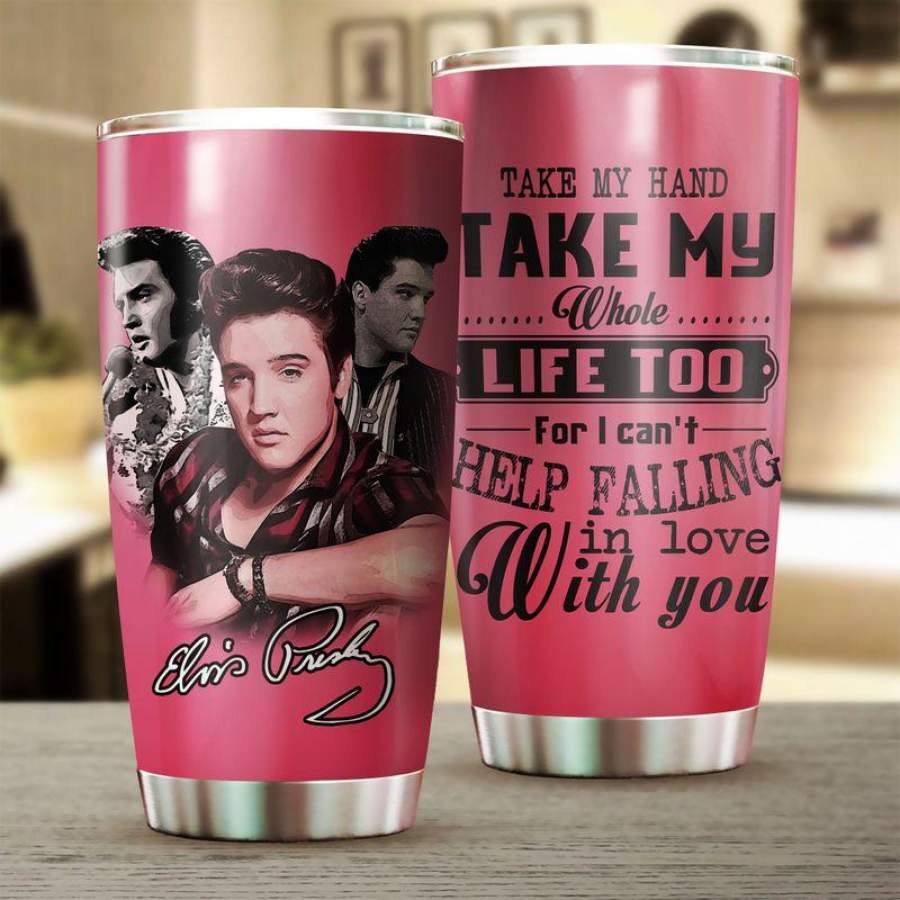 Elvis Presley Stainless Steel Tumbler Cup