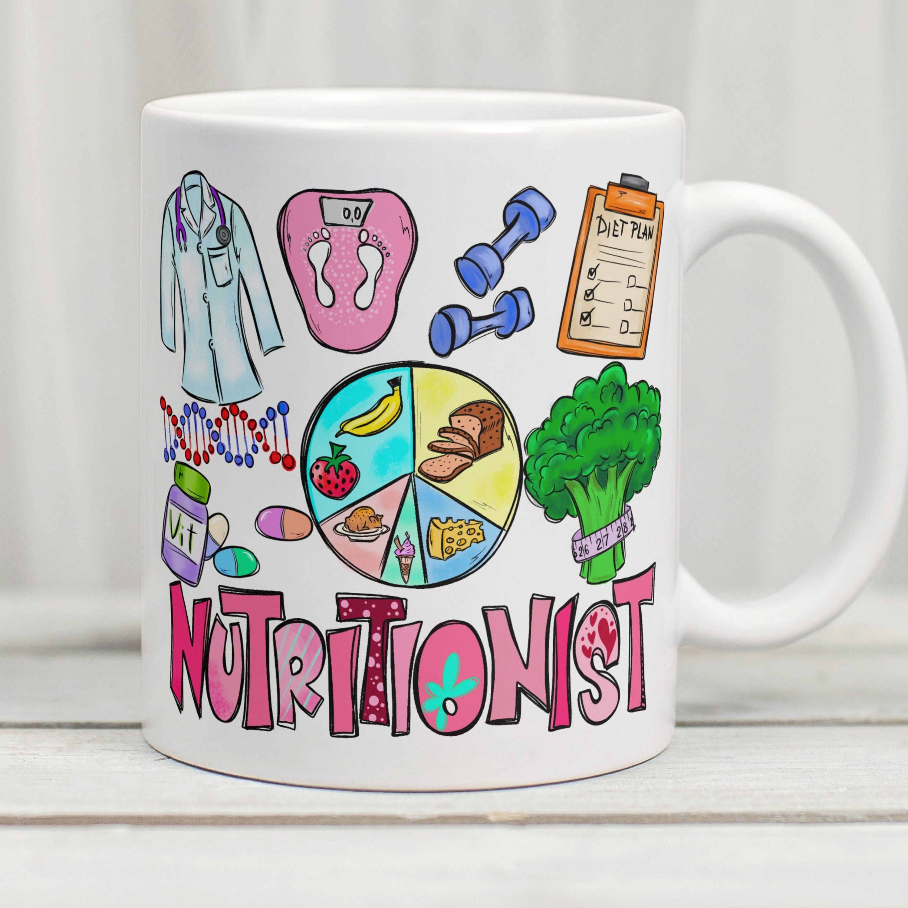 Nutritionist Mug, Nutritionist Gift, Gift For Nutritionist, Nutrition Gift