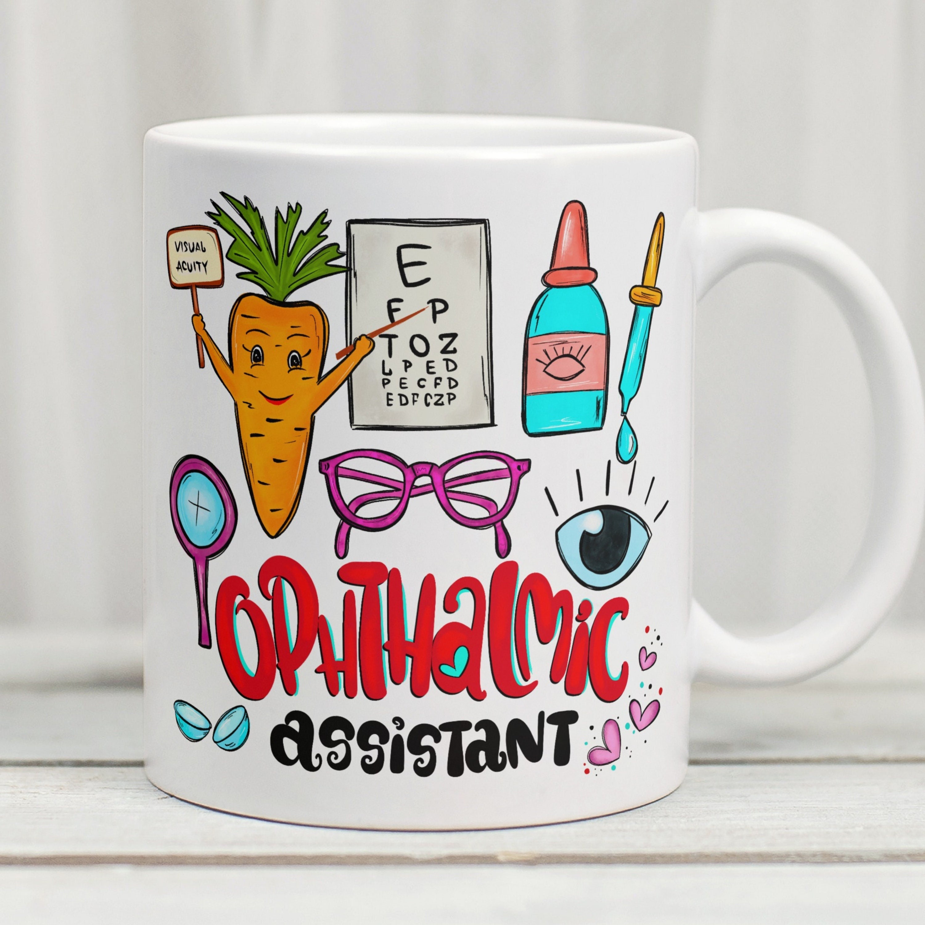 Ophthalmic Assistant Mug, Ophthalmic Assistant Gift, Ophthalmology Assistant Mug, Ophthalmology Assistant Gift, Ophthalmology Mug