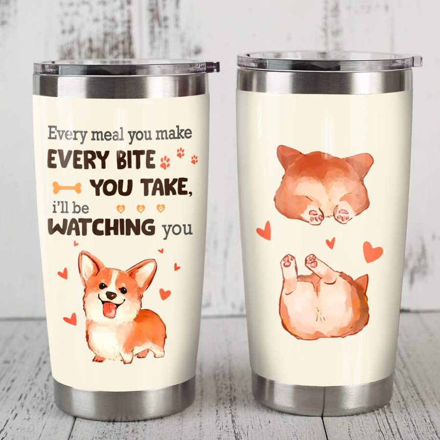 Corgi Dog Steel Tumbler FB0403 67O57